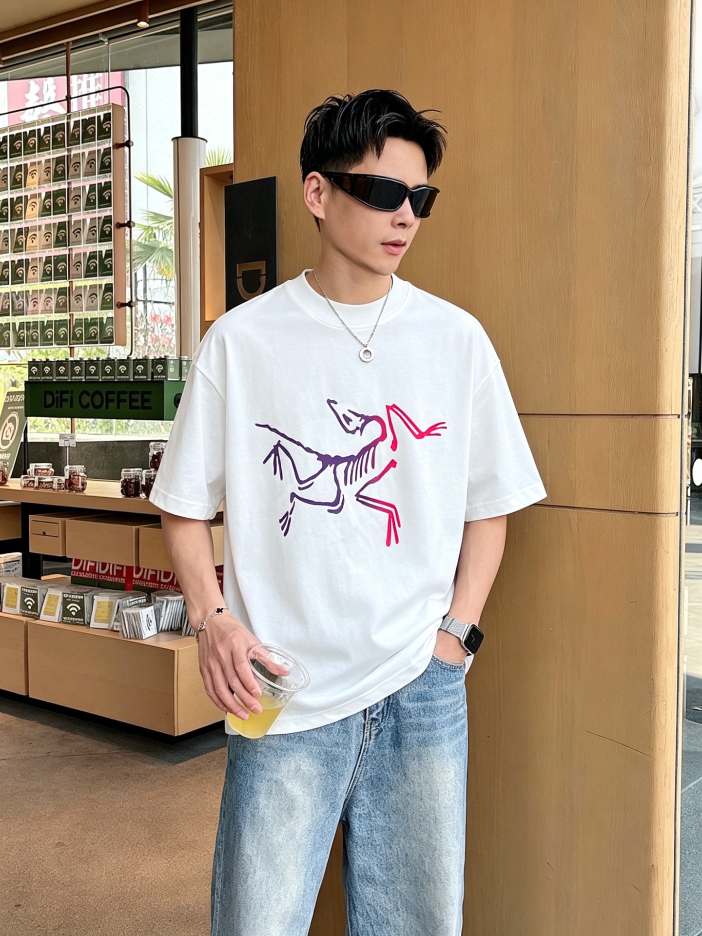 アークテリクス「ARC'TERYX」ロゴプリントTシャツ / ショートスリーブ クルーネック