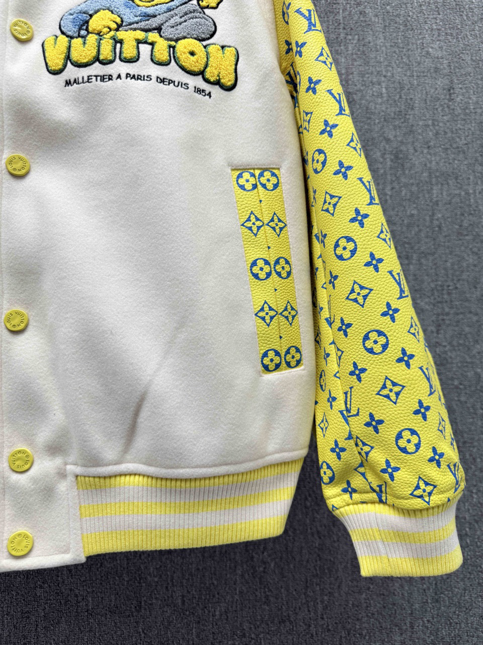 ルイ・ヴィトン「Louis Vuitton」モダンベースボールジャケット