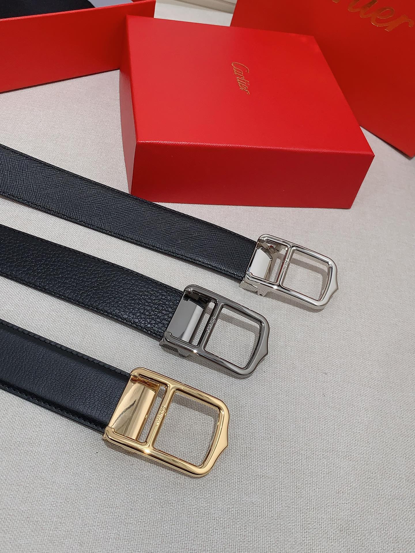 カルティエ「Cartier」バックル C ベルト-ISETAN PRESTIGE CURATED