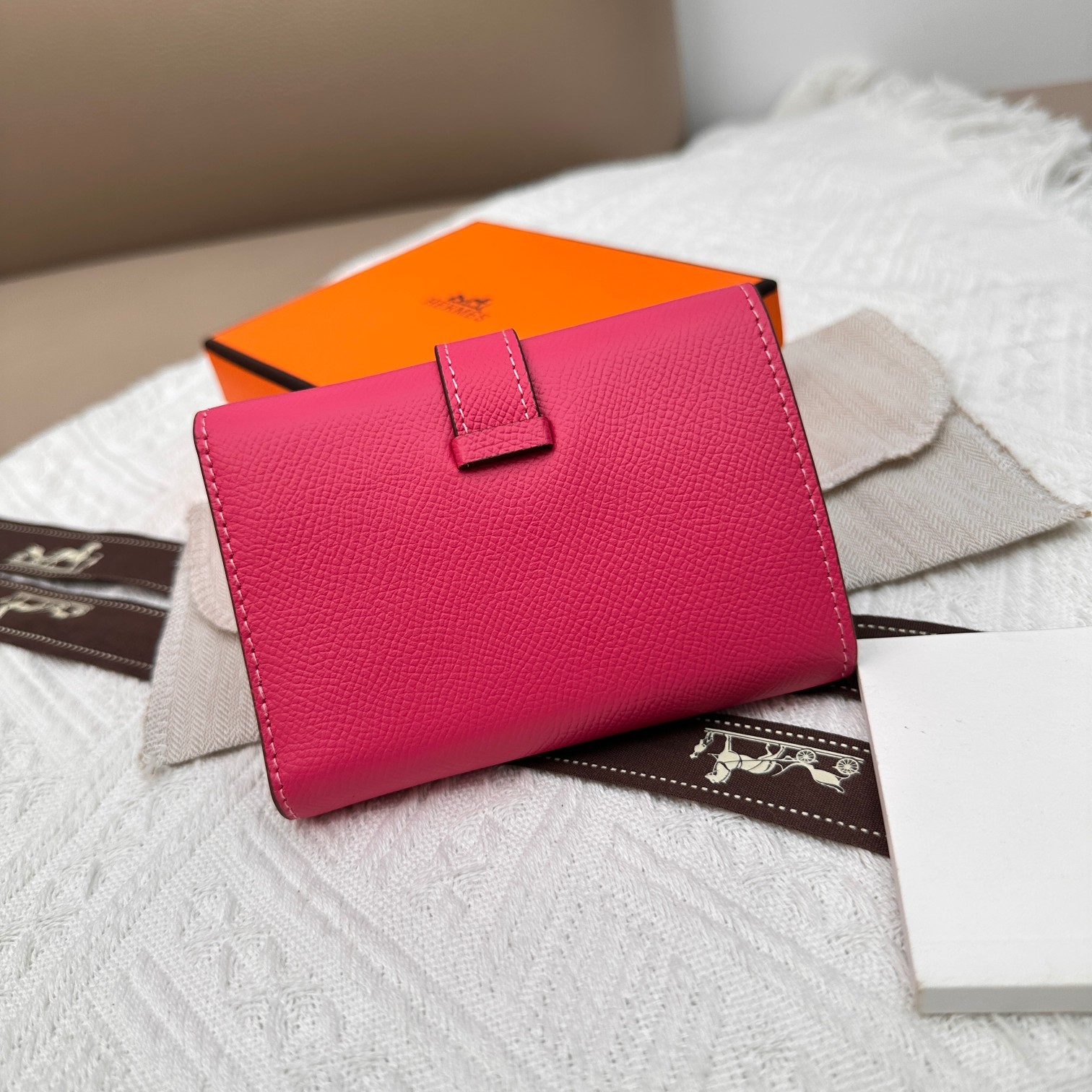 エルメス「Hermès」ベアーン コンパクト ウォレット 10色