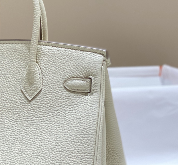 エルメス「Hermès」 Birkin 30 トゴレザー ツートンカラー ショルダーバッグ（シルバーハードウェア）