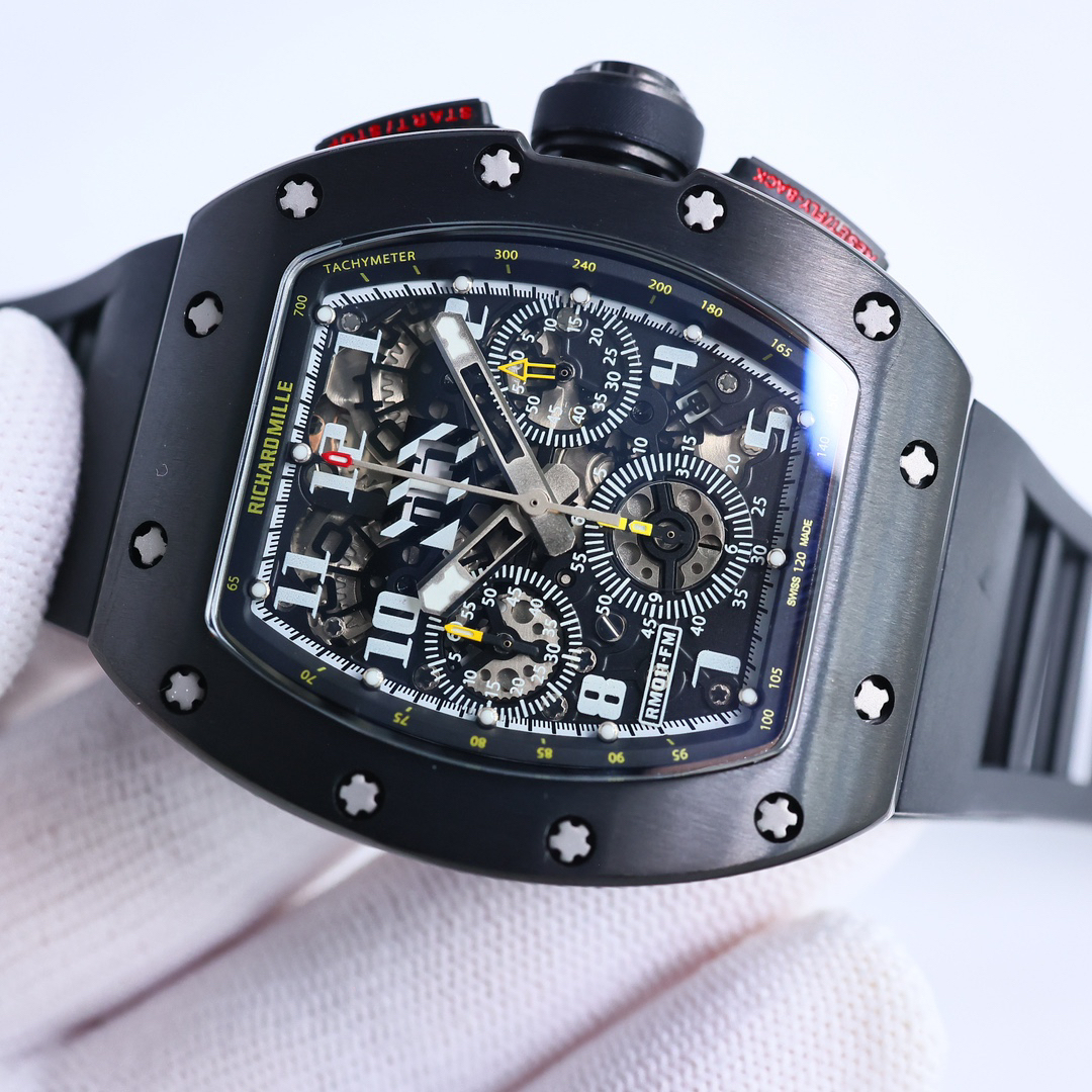 リシャール ミル「Richard Mille」 RM011-FM フライバック クロノグラフ メンズウォッチ49MM