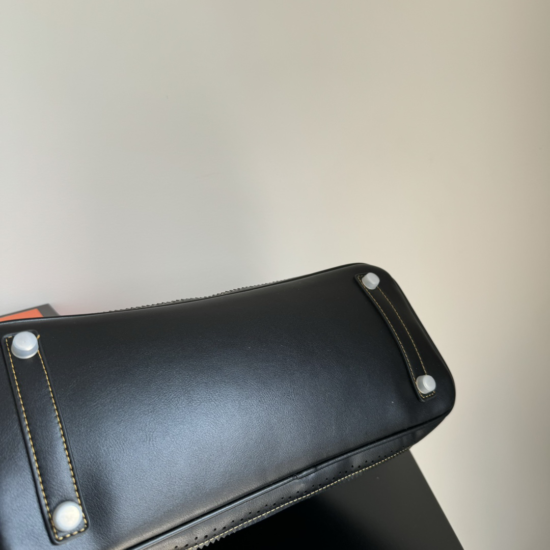 エルメス「Hermès」Birkin 30 ツートーン キャンバス×レザー ショルダーバッグ