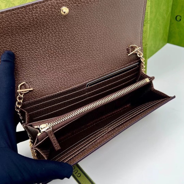 グッチ「Gucci」オフィディア GG コンチネンタルウォレット