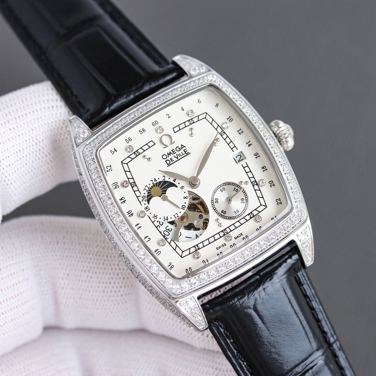 オメガ［Omega］コンステレーション フルダイヤモンド クロノメーター42MM