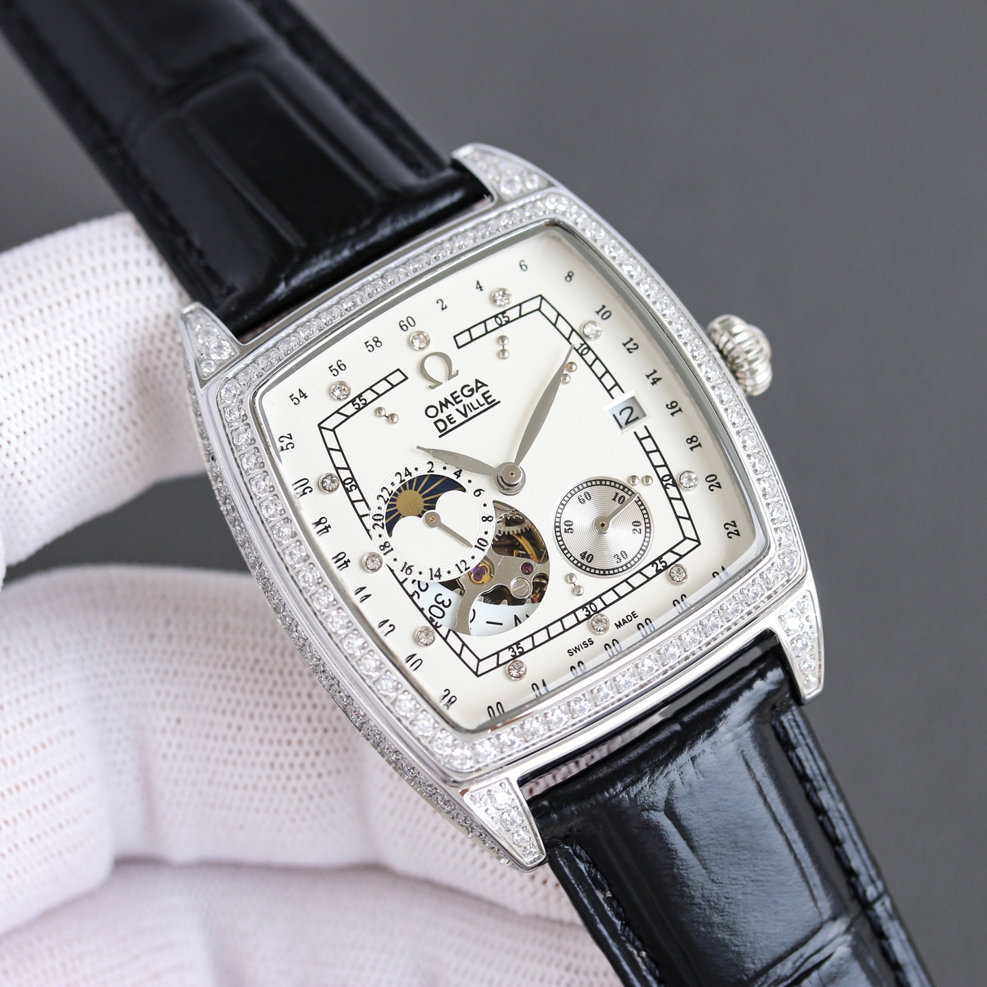 オメガ［Omega］コンステレーション フルダイヤモンド クロノメーター42MM