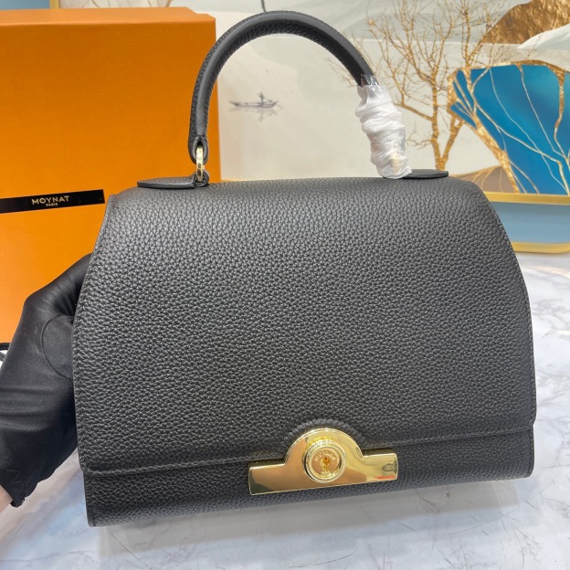 モイナ「Moynat」Réjane レザーバッグ