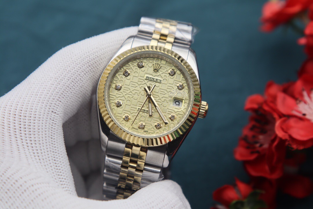 ロレックス「Rolex」デイトジャスト腕時計 41mm