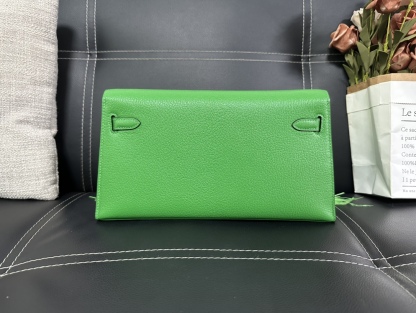 エルメス「Hermès」  ケリー エラン シャムキラ フェザー レザー ショルダーバッグ