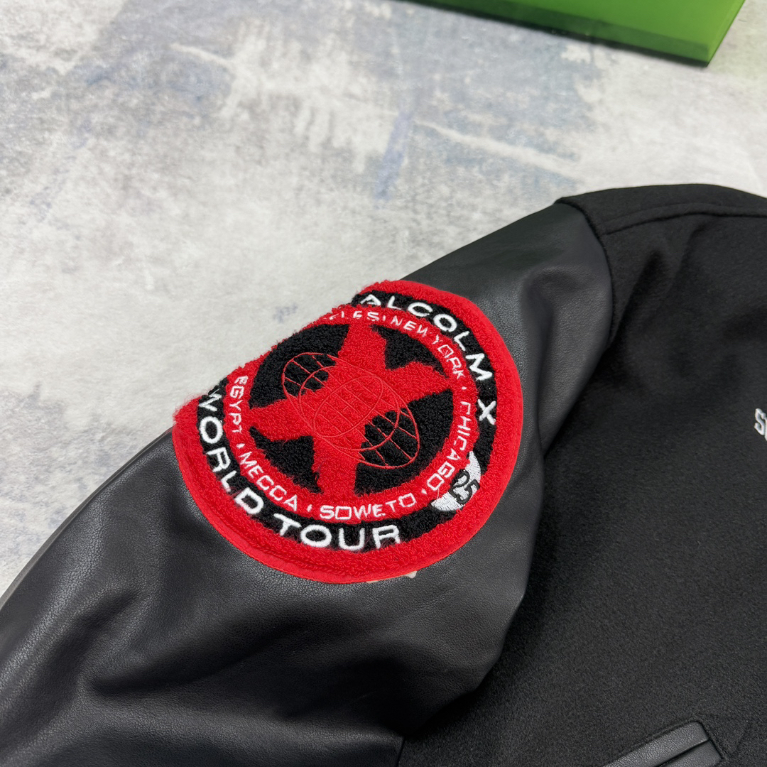 Supreme/40 Acres メルカムX ヴァーシティジャケット