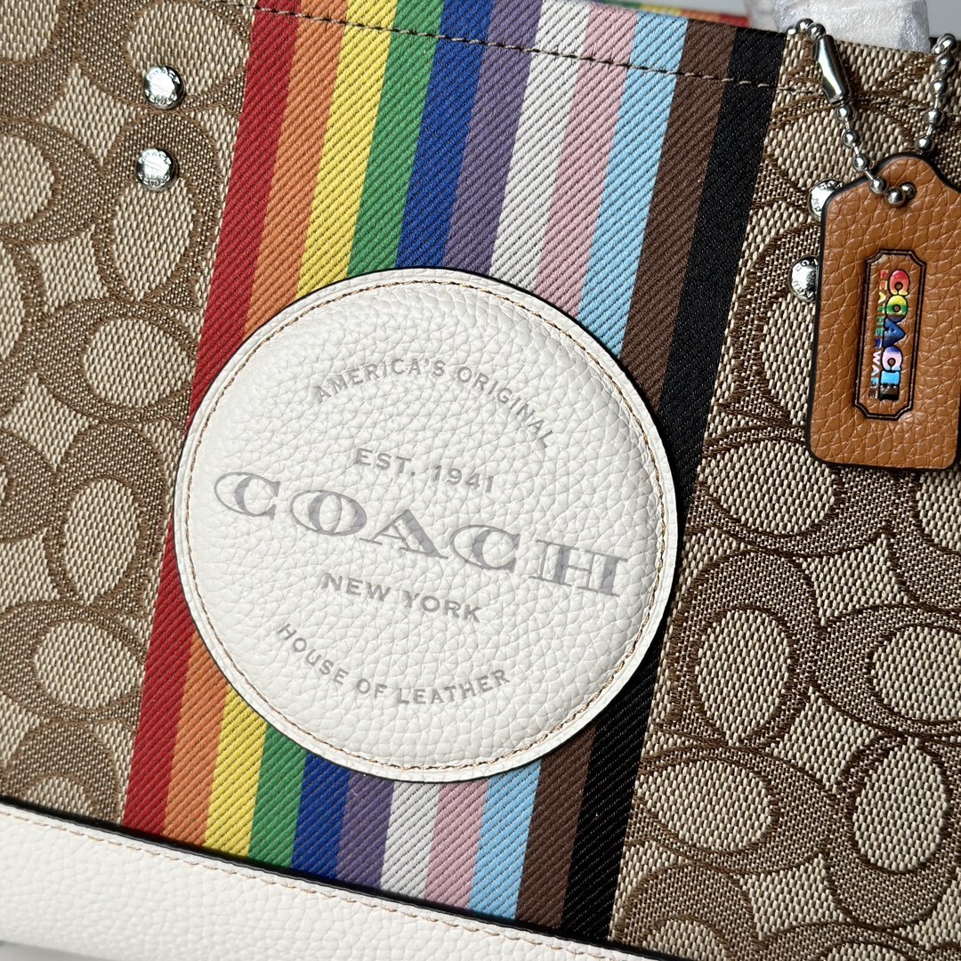 コーチ「Coach」Demsey レインボーシリーズ トートバッグ