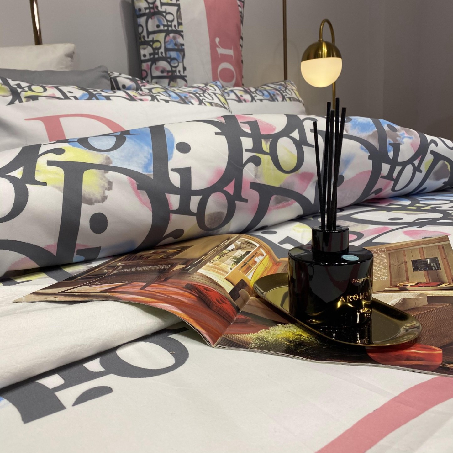 ディオール「Dior」プレミアムコットン デジタルプリント 4点セット