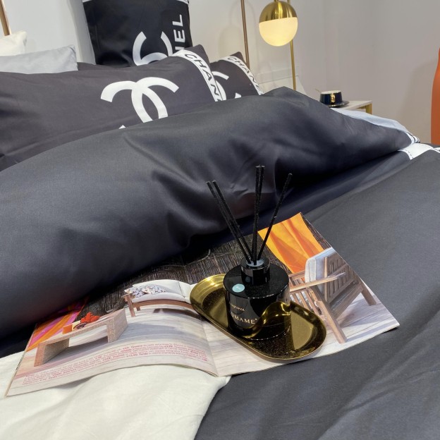 シャネル「Chanel」プレミアムコットン デジタルプリント 4点セット