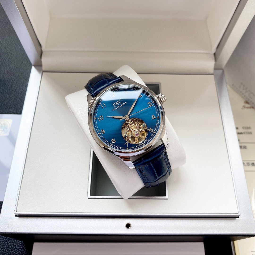 アイダブリューシー［IWC］パイロット クロノグラフ オートマティック メンズ腕時計42MM