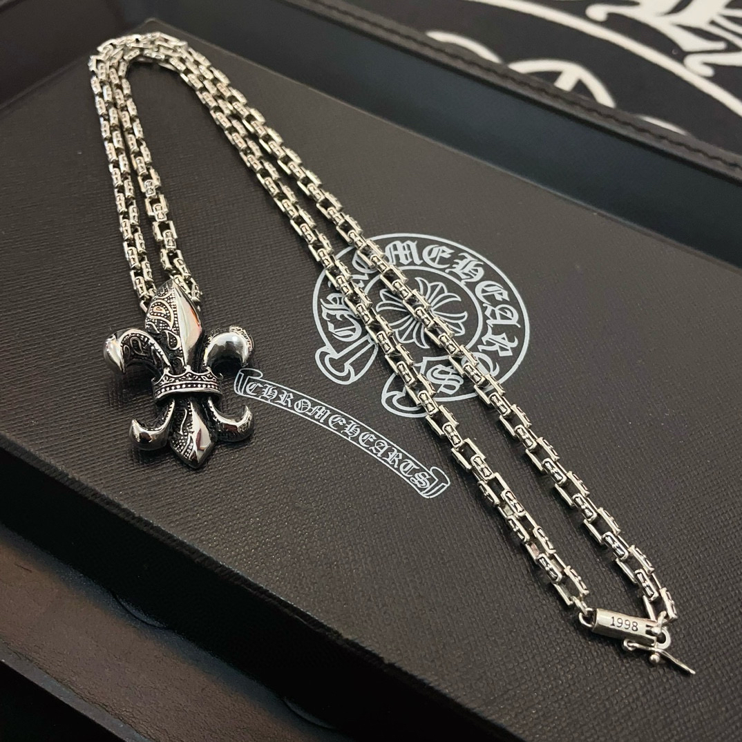 クロムハーツ「Chrome Hearts」クラシック ペンダントネックレス - 男女兼用