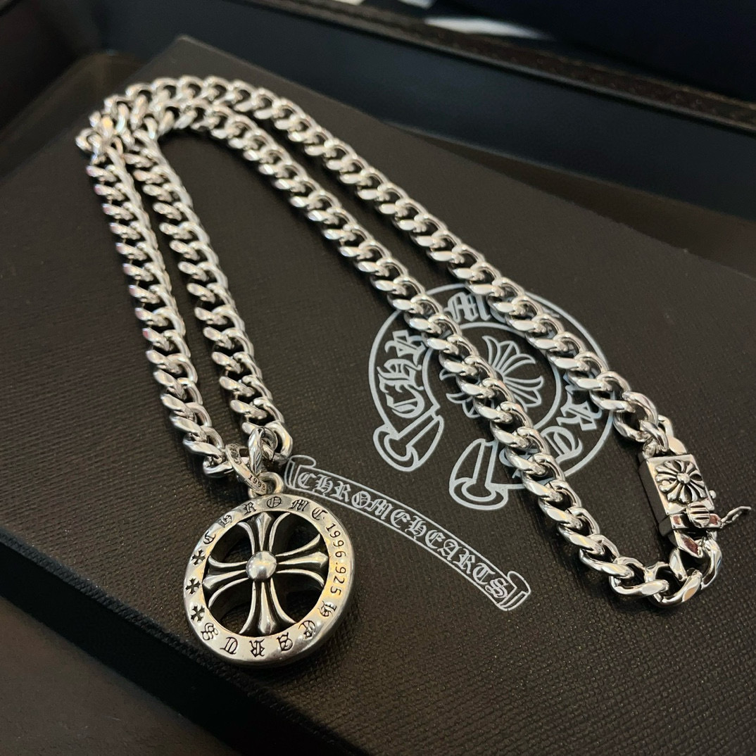 クロムハーツ「Chrome Hearts」クラシック ペンダントネックレス - 男女兼用