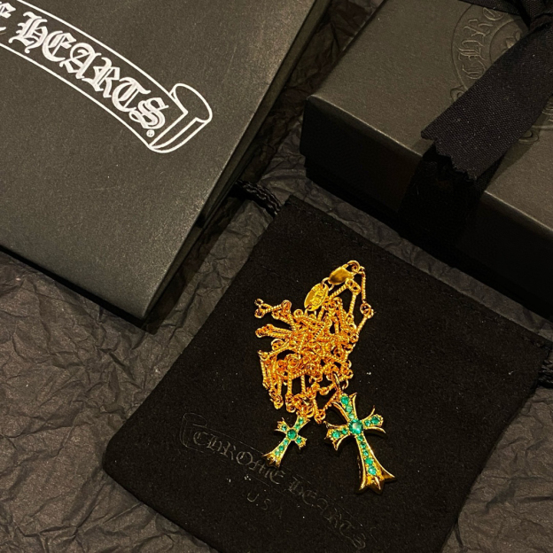 クロムハーツ「Chrome Hearts」クラシック ペンダントネックレス - 男女兼用