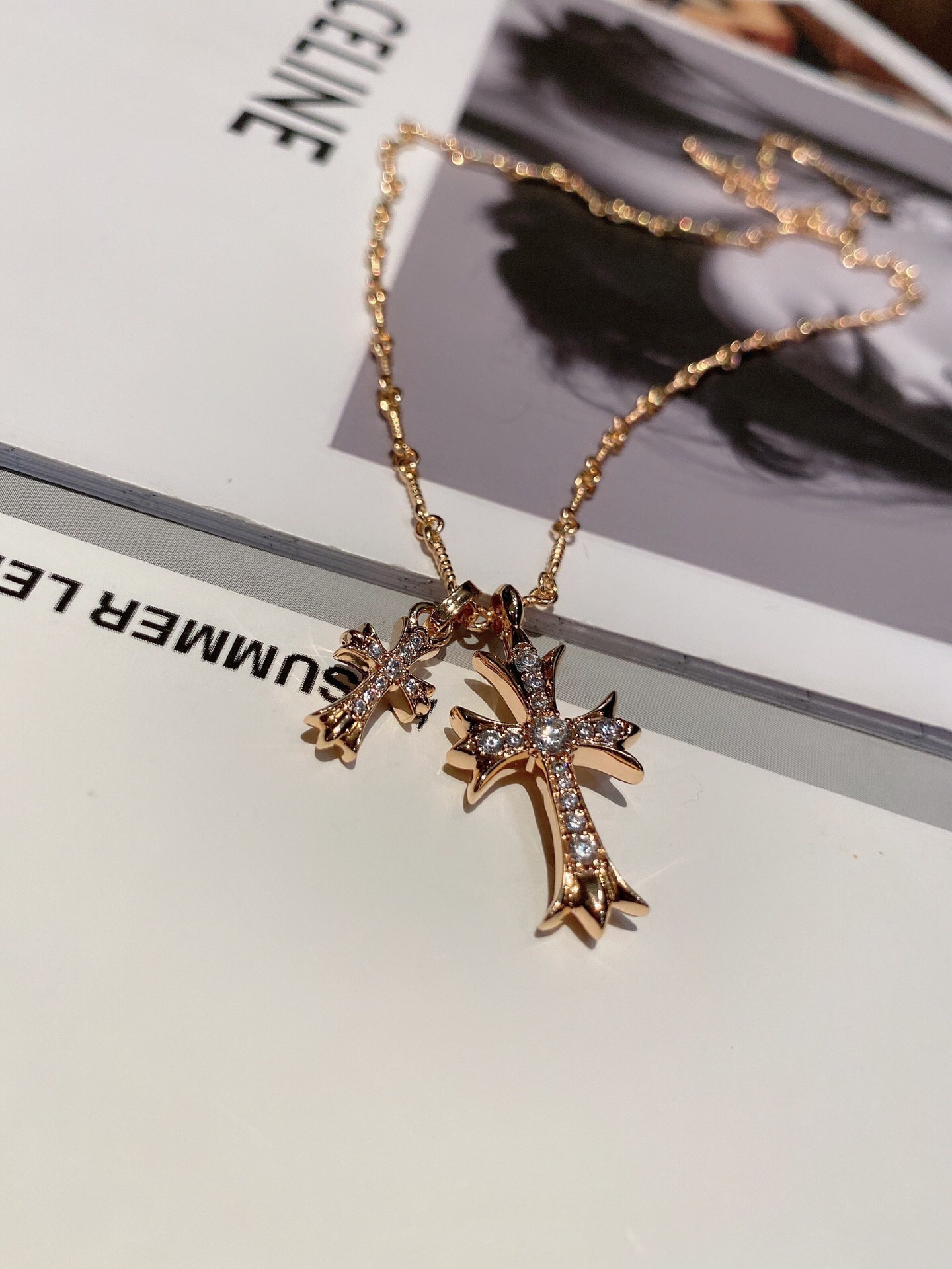 クロムハーツ「Chrome Hearts」クラシック ペンダントネックレス - 男女兼用