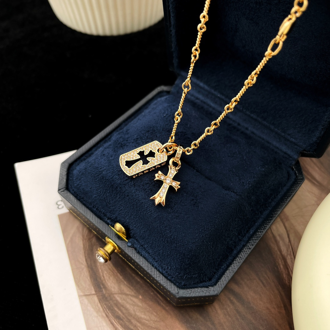 クロムハーツ「Chrome Hearts」クラシック ペンダントネックレス - 男女兼用