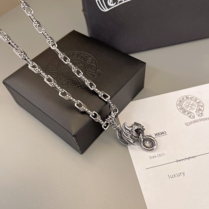 クロムハーツ「Chrome Hearts」シンプルペンダントネックレス - ユニセックス