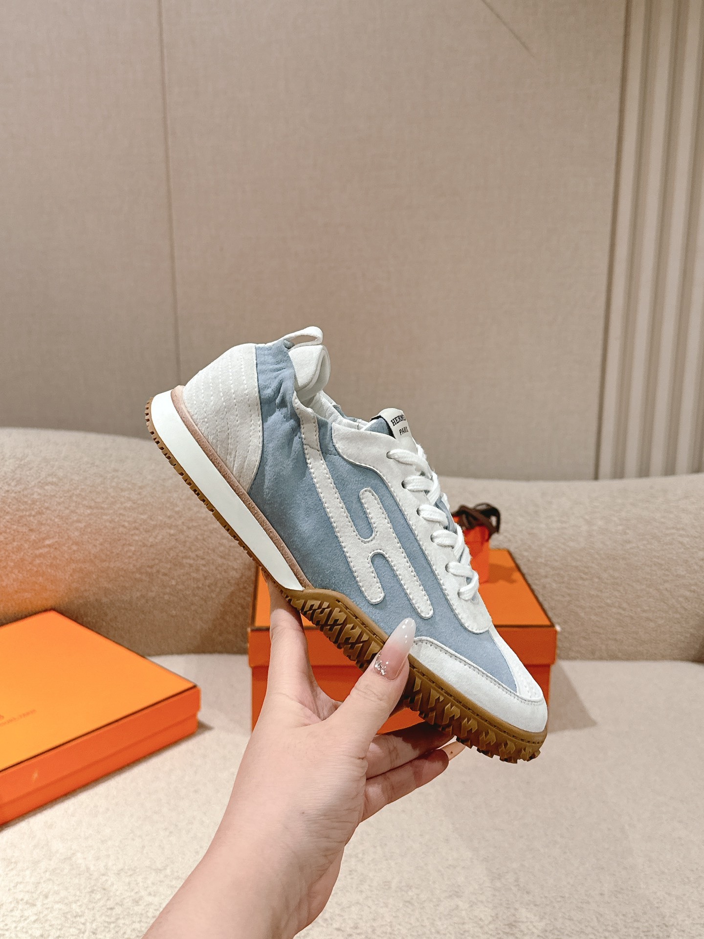 エルメス［Hermès］ドイツ軍トレーニングシューズ