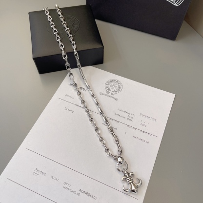 クロムハーツ「Chrome Hearts」シンプルペンダントネックレス - ユニセックス