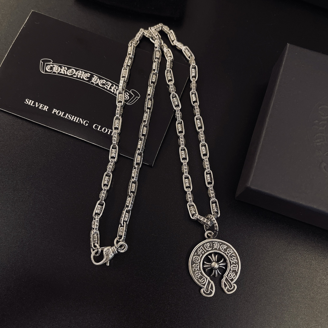 クロムハーツ「Chrome Hearts」シンプルペンダントネックレス - ユニセックス