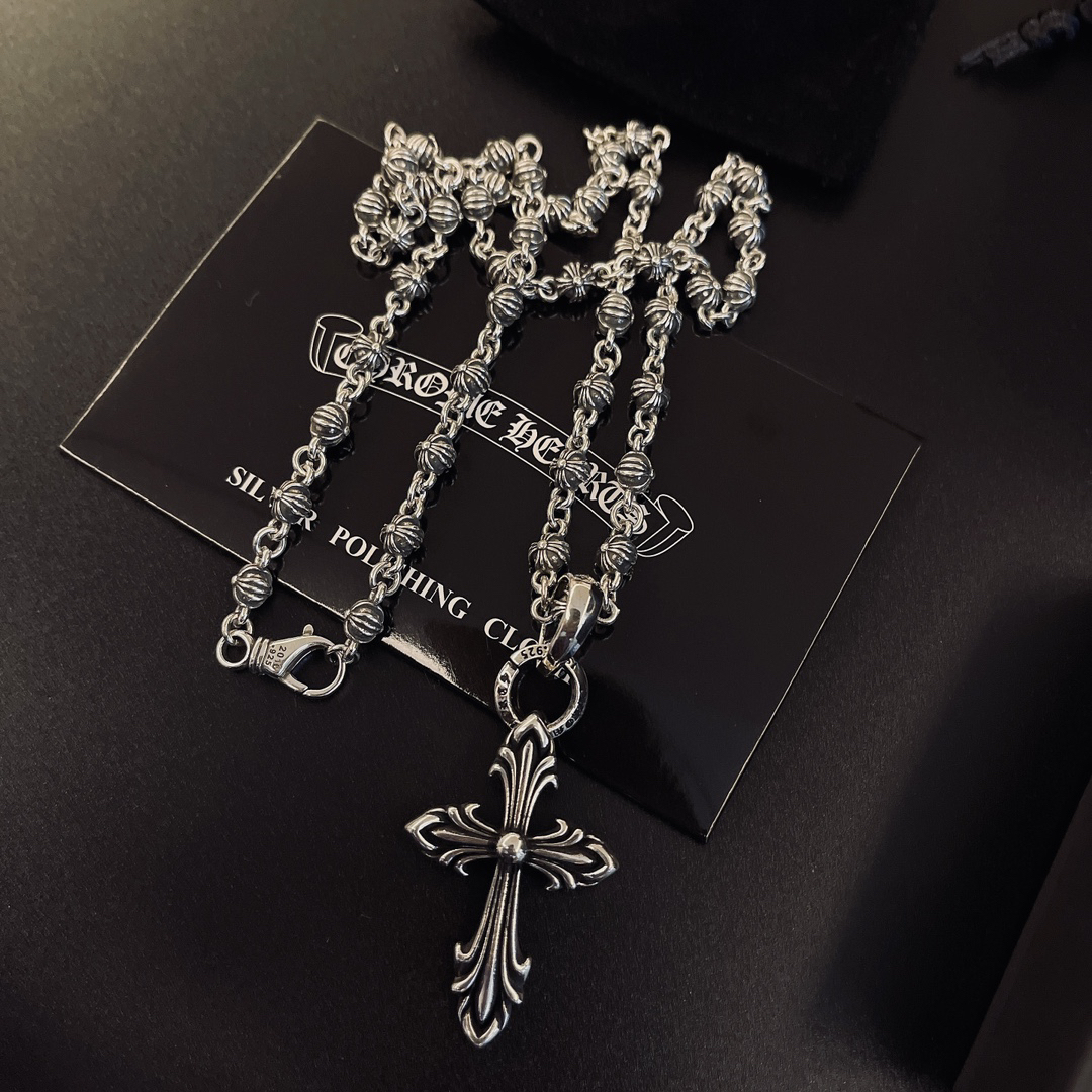 クロムハーツ「Chrome Hearts」シンプルペンダントネックレス - ユニセックス