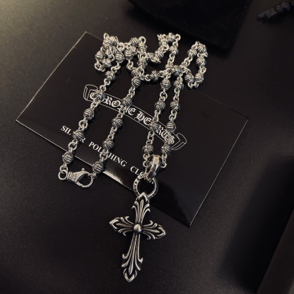 クロムハーツ「Chrome Hearts」シンプルペンダントネックレス - ユニセックス