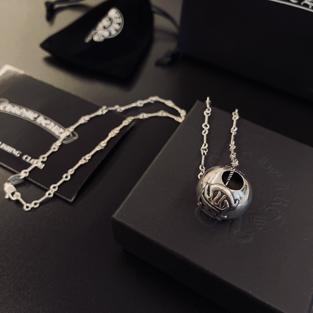 クロムハーツ「Chrome Hearts」シンプルペンダントネックレス - ユニセックス
