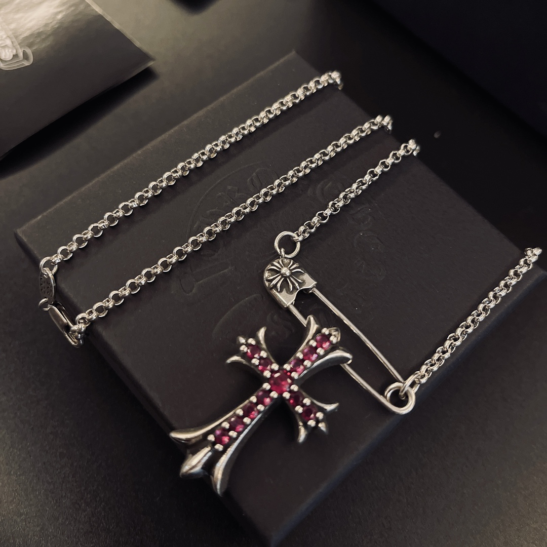 クロムハーツ「Chrome Hearts」シンプルペンダントネックレス - ユニセックス