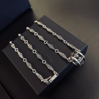 クロムハーツ「Chrome Hearts」シンプルペンダントネックレス - ユニセックス