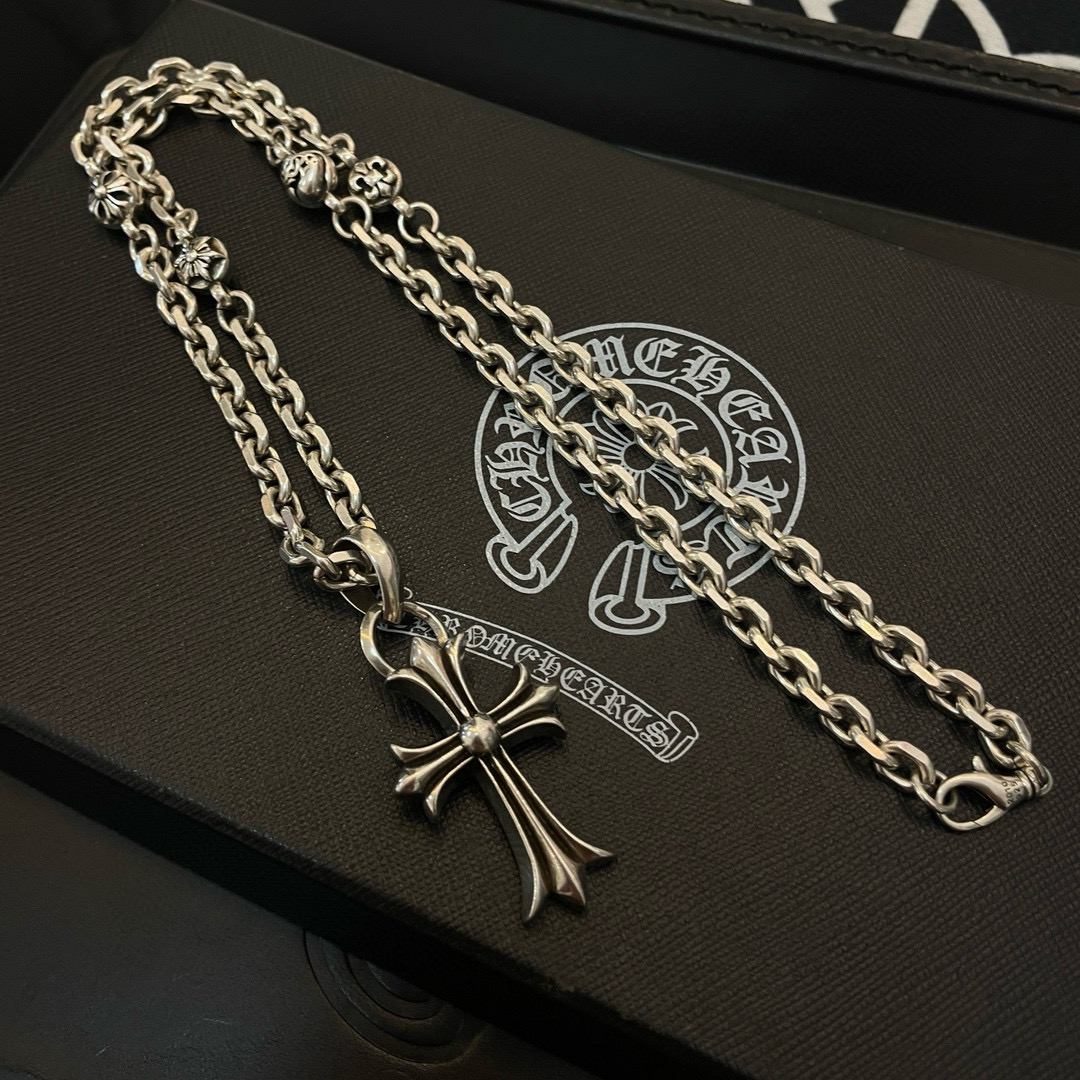 クロムハーツ「Chrome Hearts」シンプルペンダントネックレス - ユニセックス
