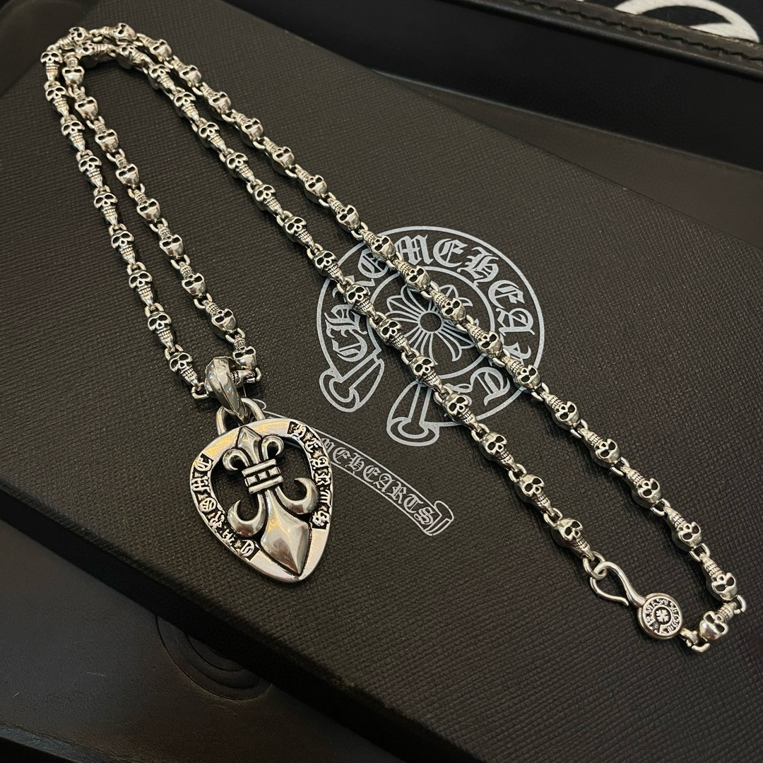 クロムハーツ「Chrome Hearts」シンプルペンダントネックレス - ユニセックス