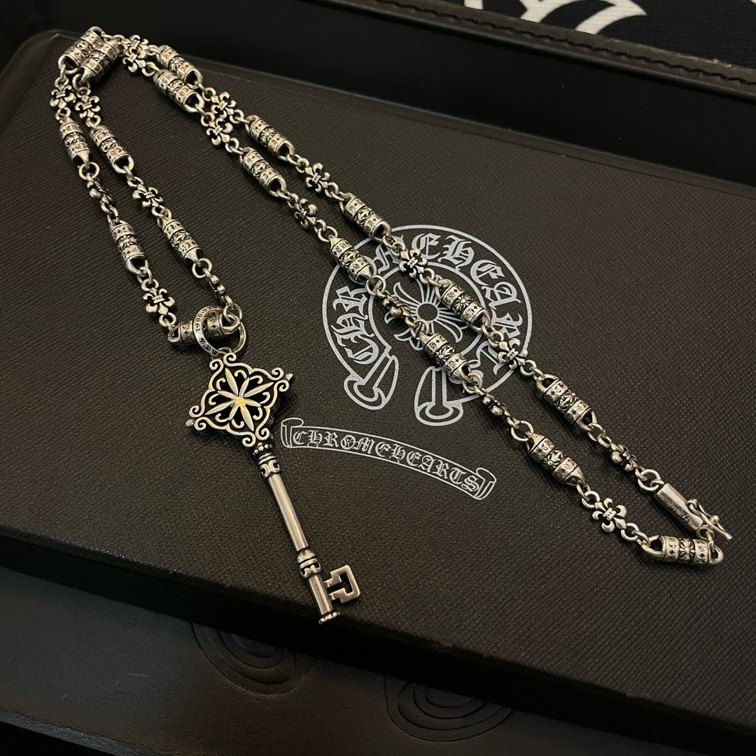 クロムハーツ「Chrome Hearts」シンプルペンダントネックレス - ユニセックス
