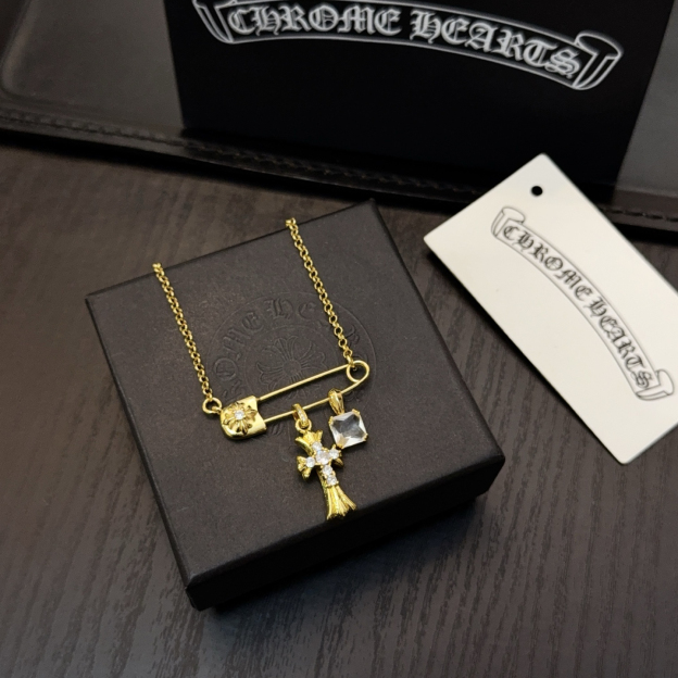 クロムハーツ「Chrome Hearts」シンプルペンダントネックレス - ユニセックス