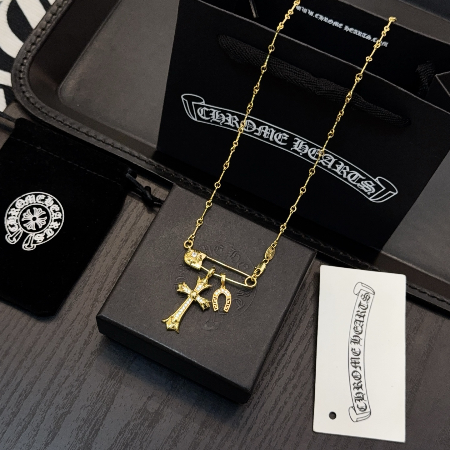 クロムハーツ「Chrome Hearts」シンプルペンダントネックレス - ユニセックス