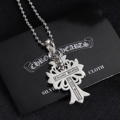 クロムハーツ「Chrome Hearts」シンプルペンダントネックレス - ユニセックス