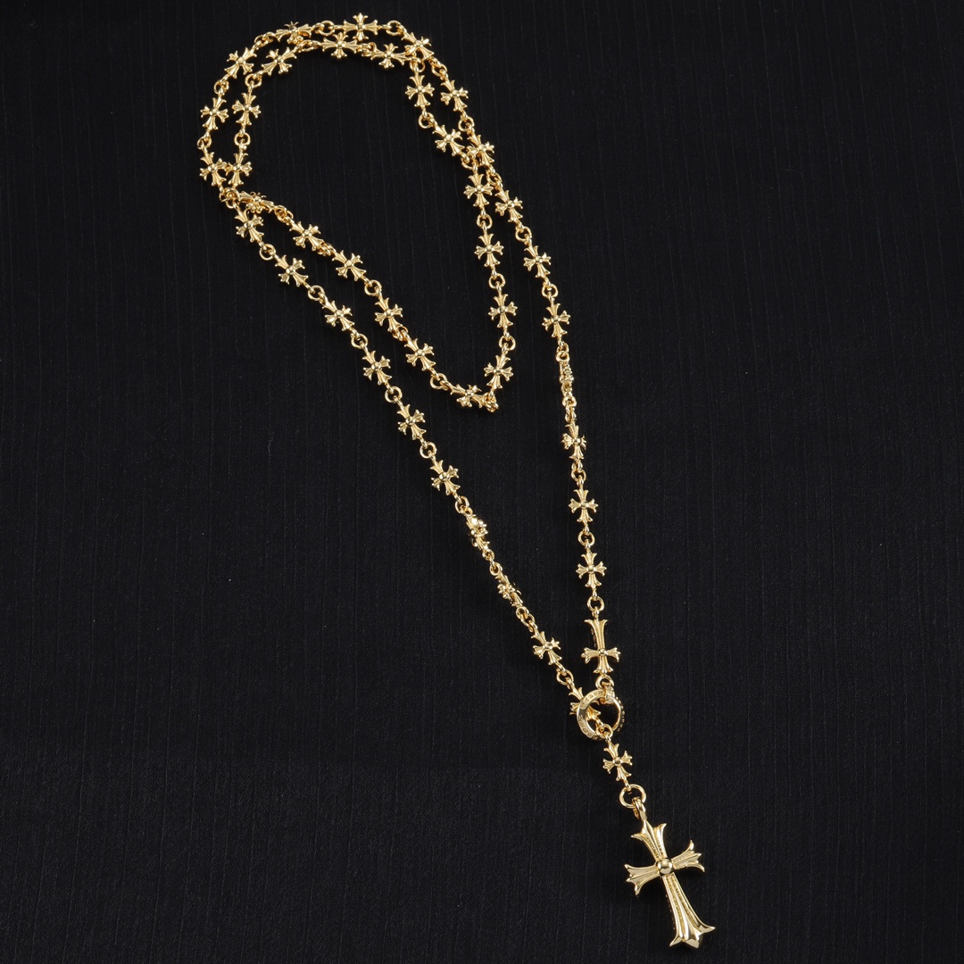 クロムハーツ「Chrome Hearts」シンプルペンダントネックレス - ユニセックス