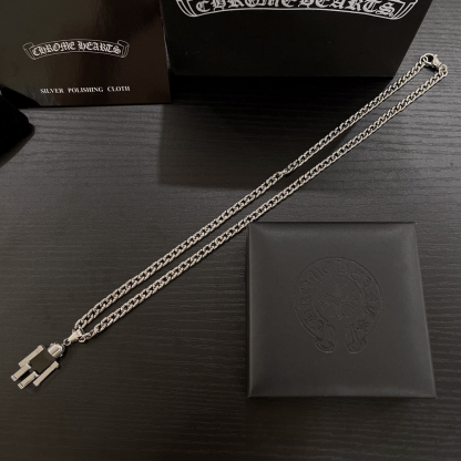 クロムハーツ「Chrome Hearts」シンプルペンダントネックレス - ユニセックス