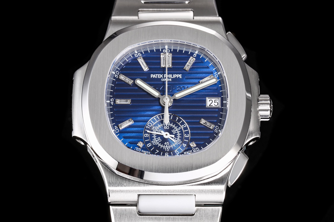パテック フィリップ「Patek Philippe」ノーチラスクロノグラフ 40.5mmメンズウォッチ