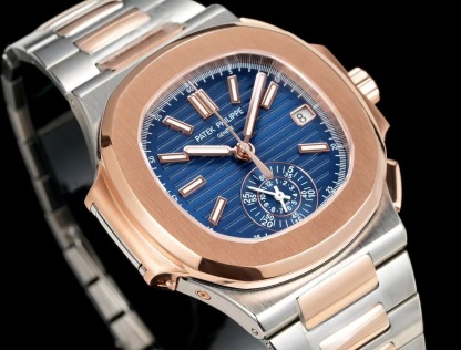 パテック フィリップ「Patek Philippe」ノーチラス クロノグラフ 40.5mmメンズウォッチ