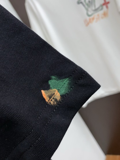 ルイ・ヴィトン「Louis Vuitton」SS25 新工艺モノグラム コットン オーバーサイズ クルーネックTシャツ（メンズ）