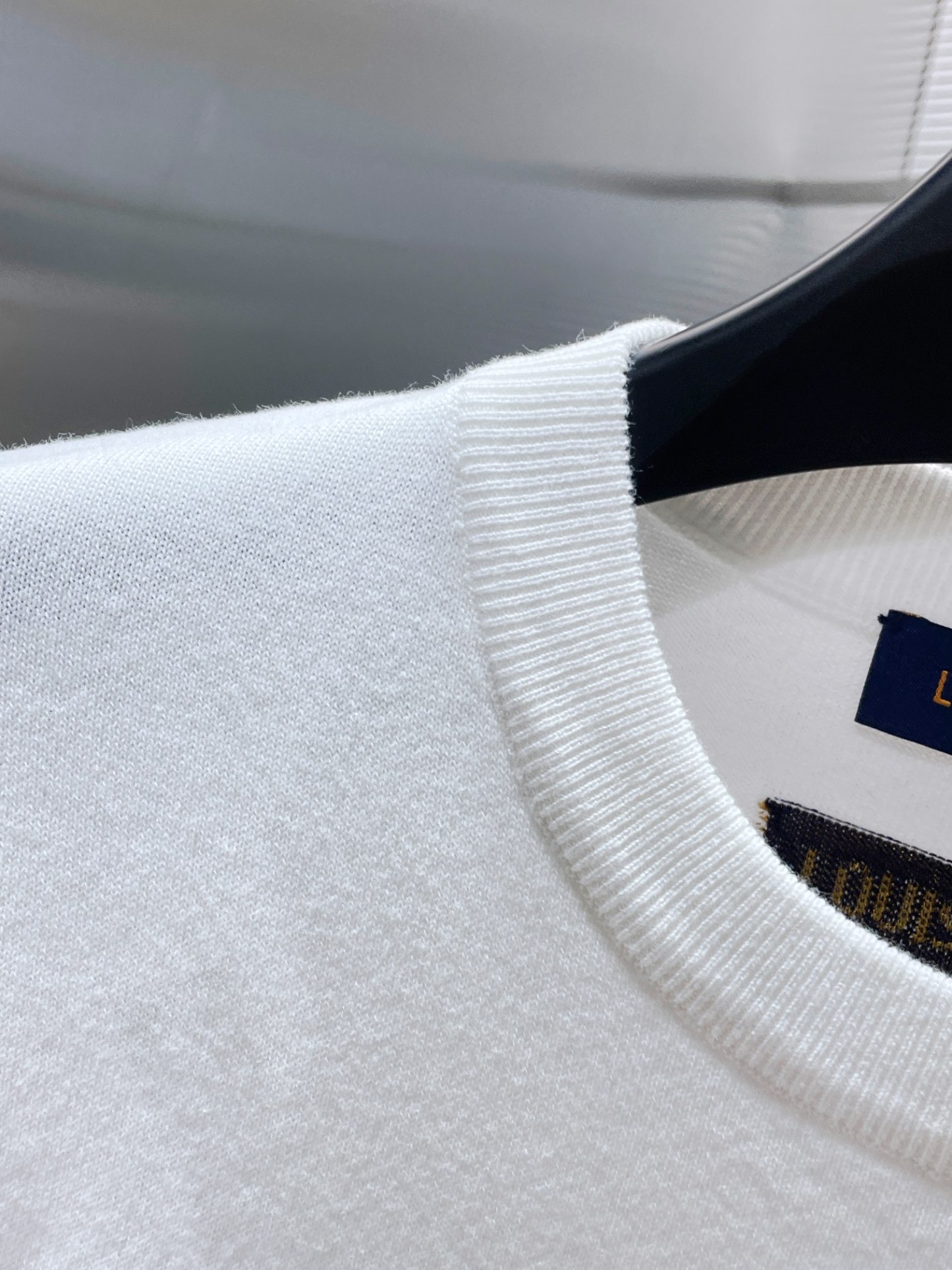 ルイ・ヴィトン「Louis Vuitton」2025SS プレミアム ニット クルーネックTシャツ（メンズ）