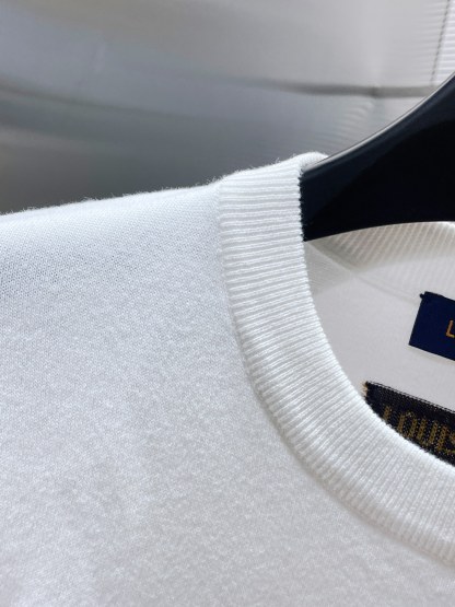 ルイ・ヴィトン「Louis Vuitton」2025SS プレミアム ニット クルーネックTシャツ（メンズ）