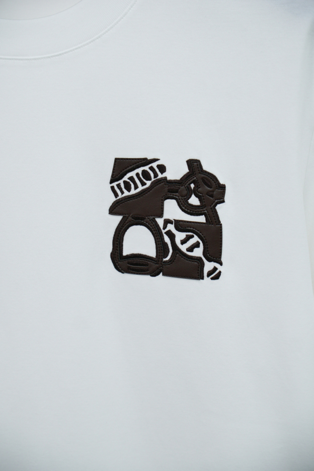 エルメス「Hermès」2025 春夏コレクション メンズ クルーネックTシャツ