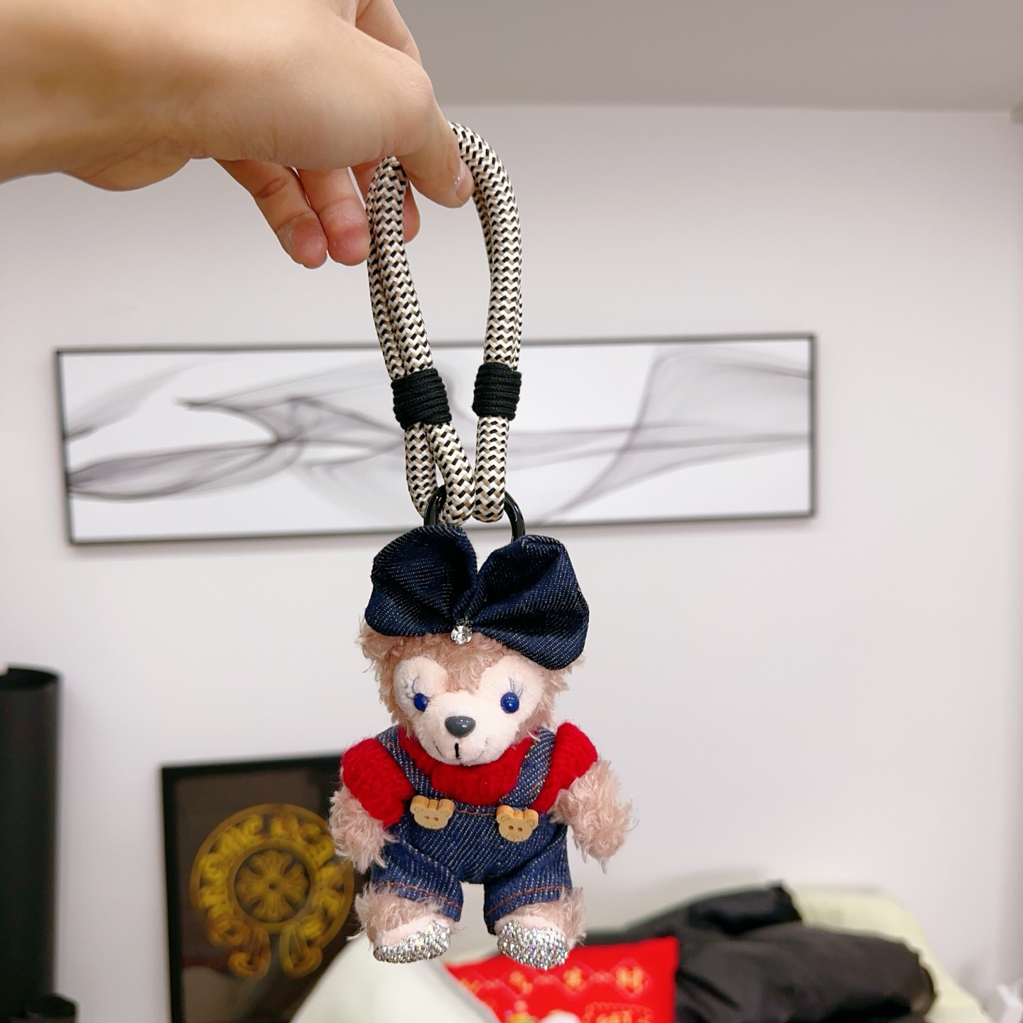 クロムハーツ「Chrome Hearts」バッグチャーム - すべてのトレンドバッグに合わせて、クールでキュートなスタイルを