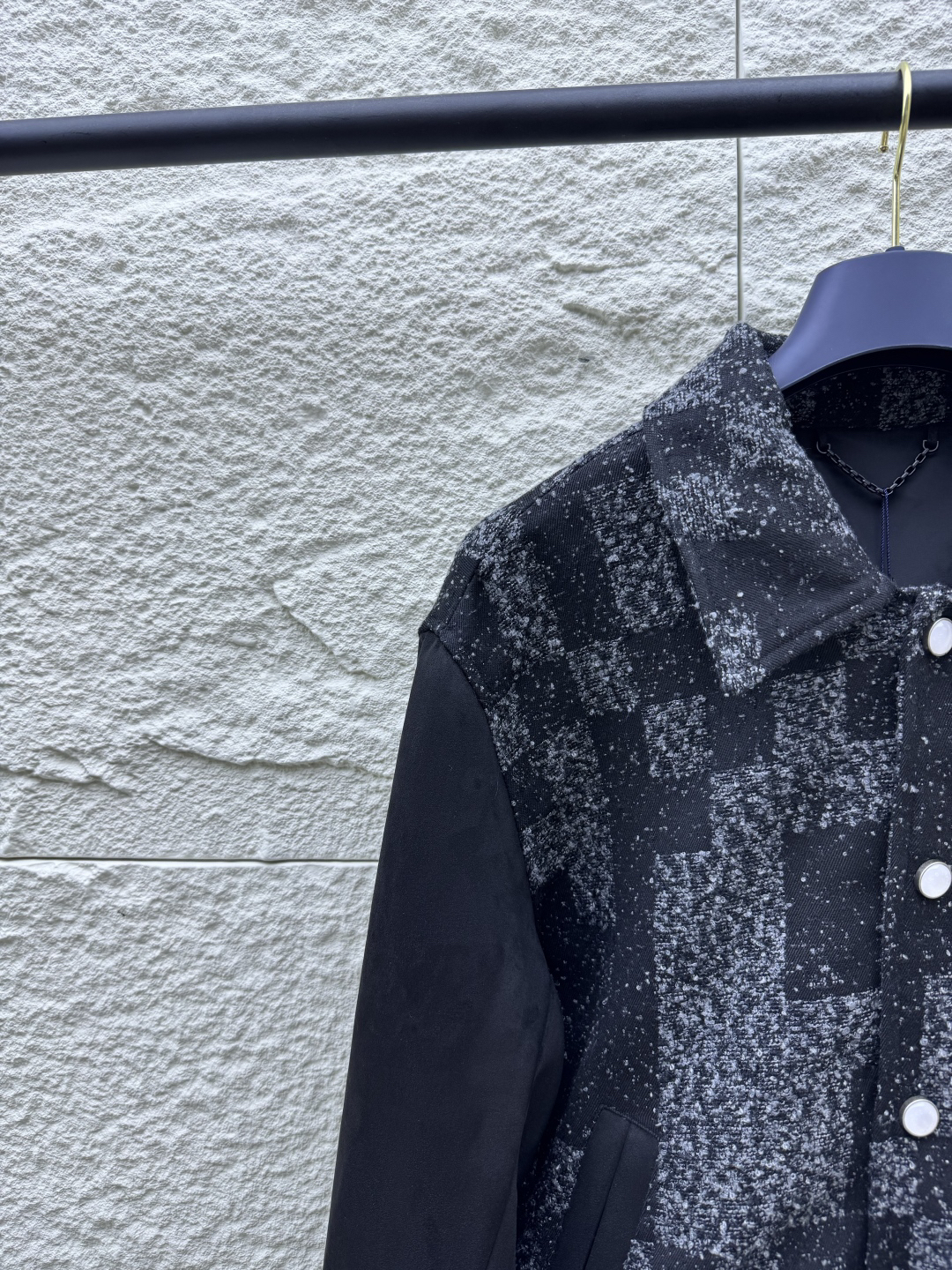 ルイ・ヴィトン「Louis Vuitton」Damier ビーズ ベースボール ジャケット