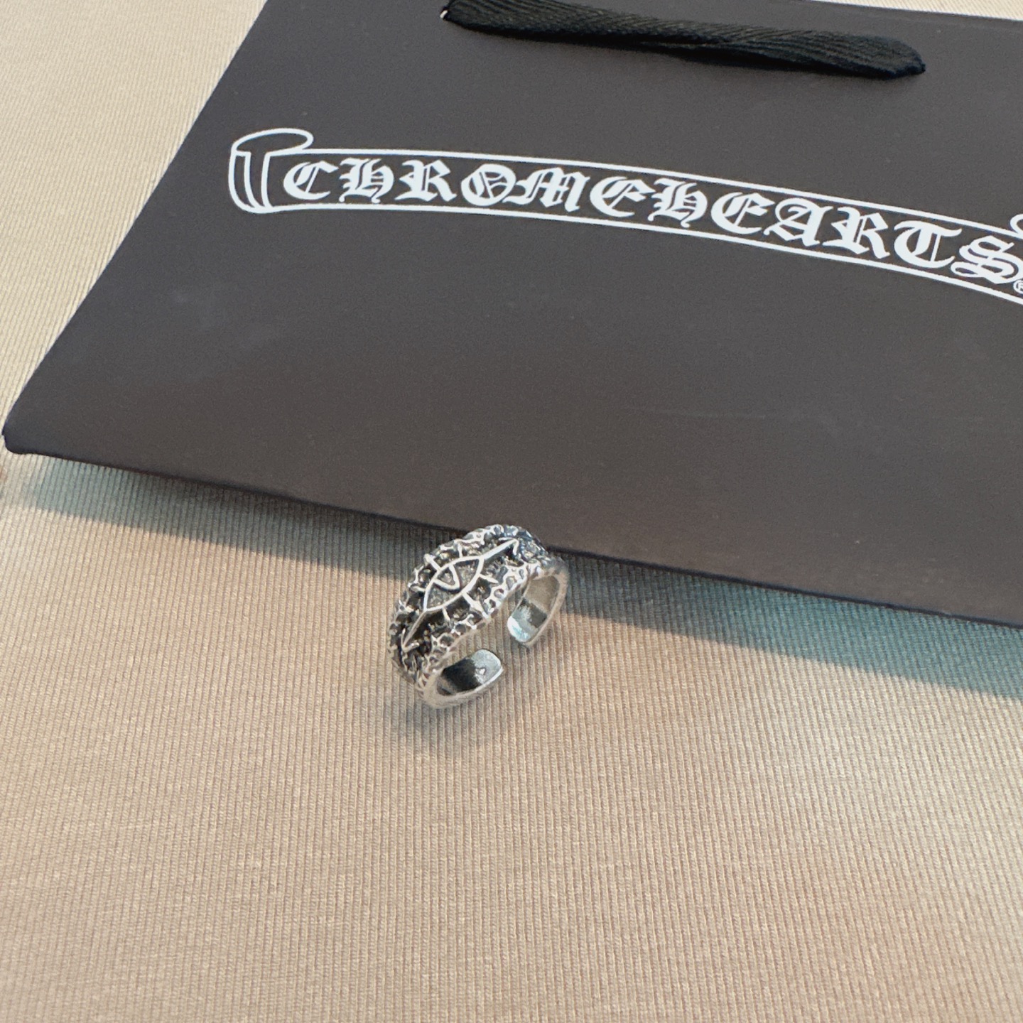 クロムハーツ「Chrome Hearts」クラシックヴィンテージ＆モダンリング - サイズ調整可能