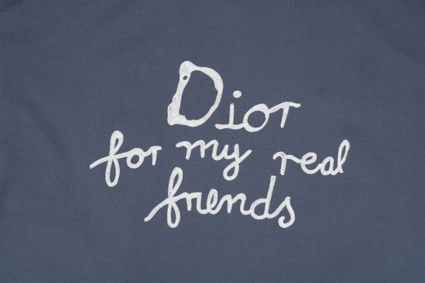 ディオール「Dior」24SS Dio47 ロゴ刺繍Tシャツ